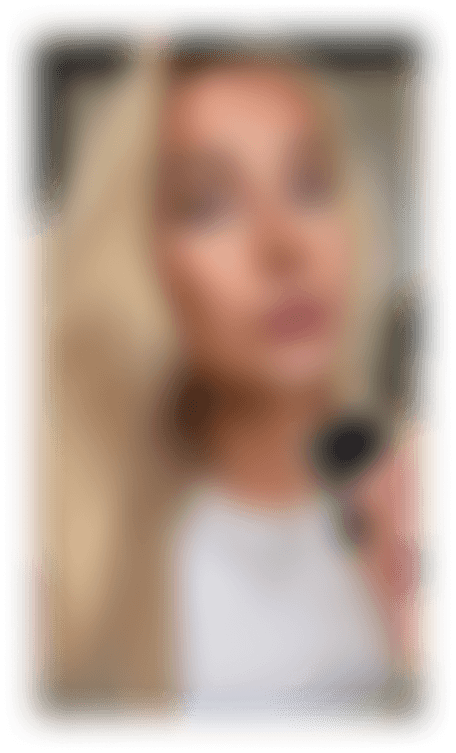 Instagram post blurred out