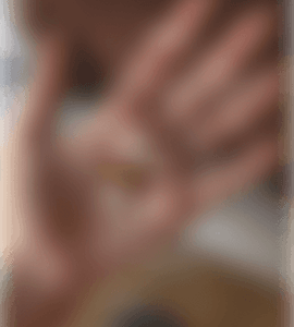 Instagram post blurred out