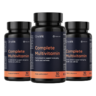 3 Complete Multivitamin Bottles