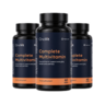 3 Complete Multivitamin Bottles