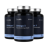 3 Omega 3 Bottles